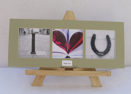 I love you photo montage created by bespoke love